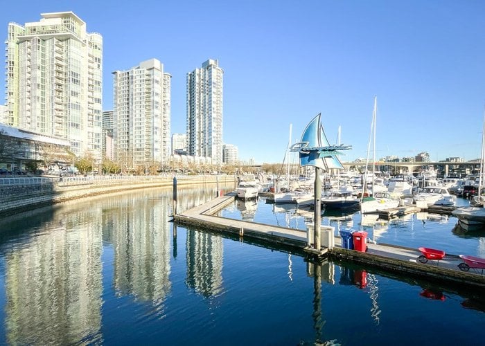 603 - 1201 Marinaside Crescent, Vancouver, BC V6Z 2V2 |  Photo 1