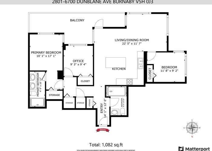 2801 - 6700 Dunblane Avenue, Burnaby, BC V5H 0J3 |  Photo 57