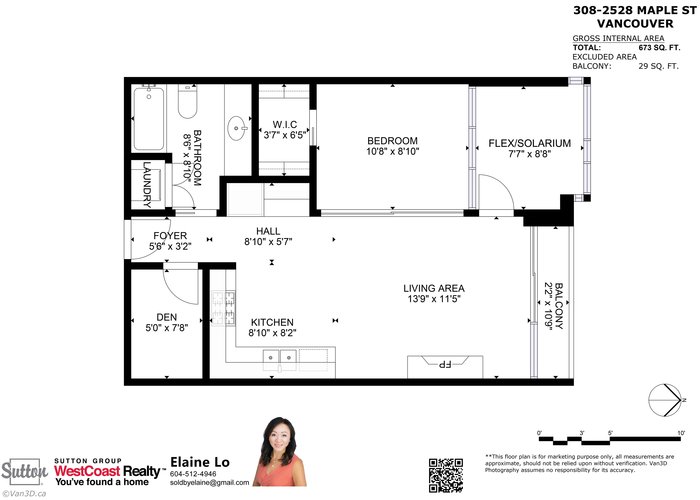 308 - 2528 Maple Street, Vancouver, BC V6J 0B5 |  Photo 65