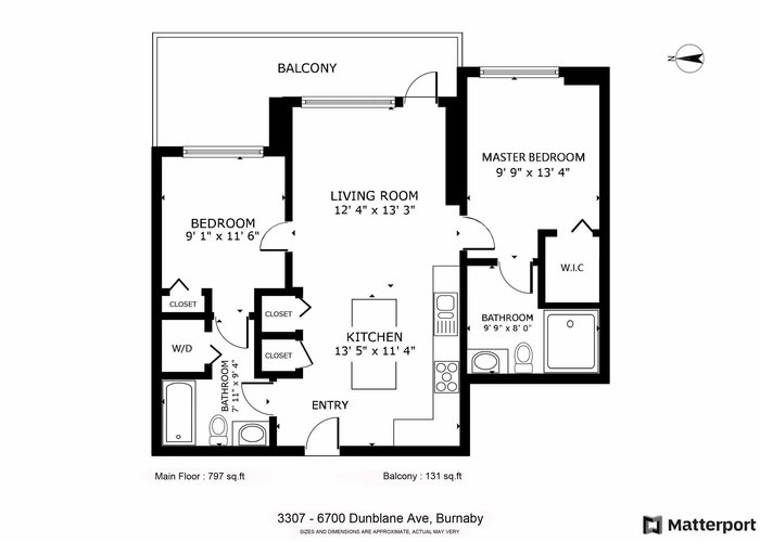3307 - 6700 Dunblane Avenue, Burnaby, BC V5H 0J3 |  Photo 2