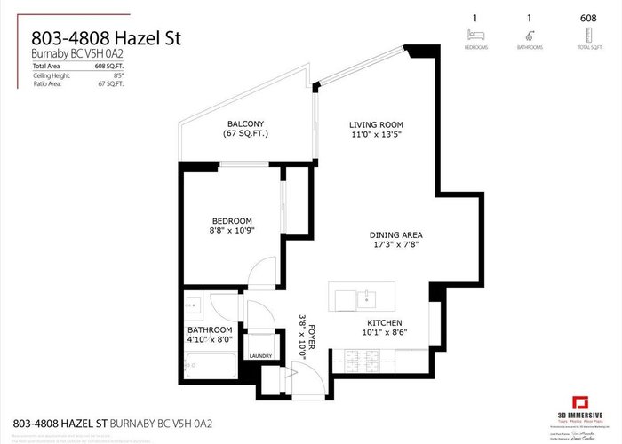 803 - 4808 Hazel Street, Burnaby, BC V5H 0A2 |  Photo 59