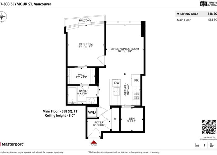 907 - 833 Seymour Street, Vancouver, BC V6B 0G4 |  Photo 48