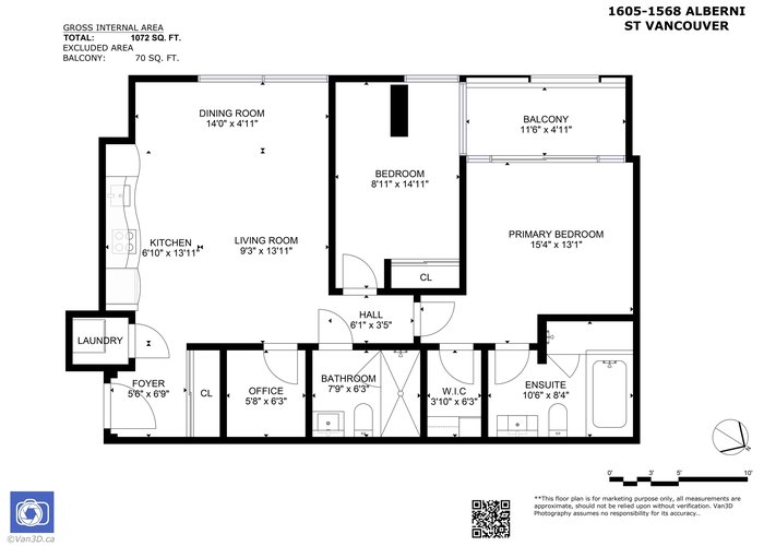 1605 - 1568 Alberni Street, Vancouver, BC V6G 0E3 |  Photo 76