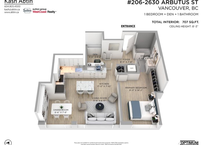 206 - 2630 Arbutus Street, Vancouver, BC V6J 5L8 |  Photo 74