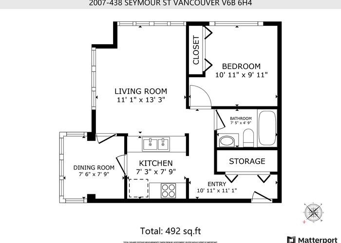 2007 - 438 Seymour Street, Vancouver, BC V6B 6H4 |  Photo 21
