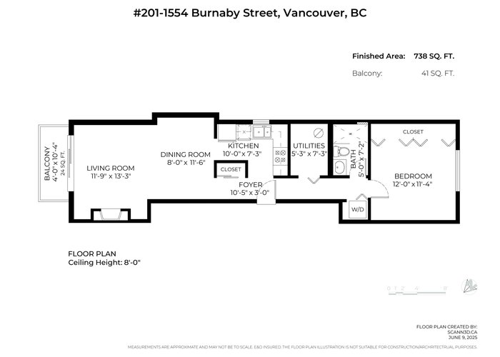 201 - 1554 Burnaby Street, Vancouver, BC V6G 1W9 |  Photo 35