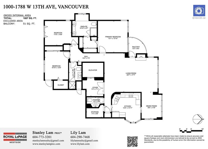 1000 - 1788 13TH Avenue, Vancouver, BC V6J 2H1 |  Photo 52