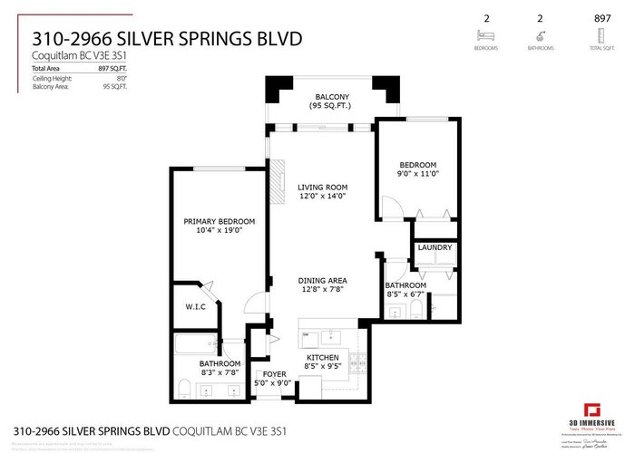 310 - 2966 Silver Springs Boulevard, Coquitlam, BC V3E 3S1 |  Photo 73
