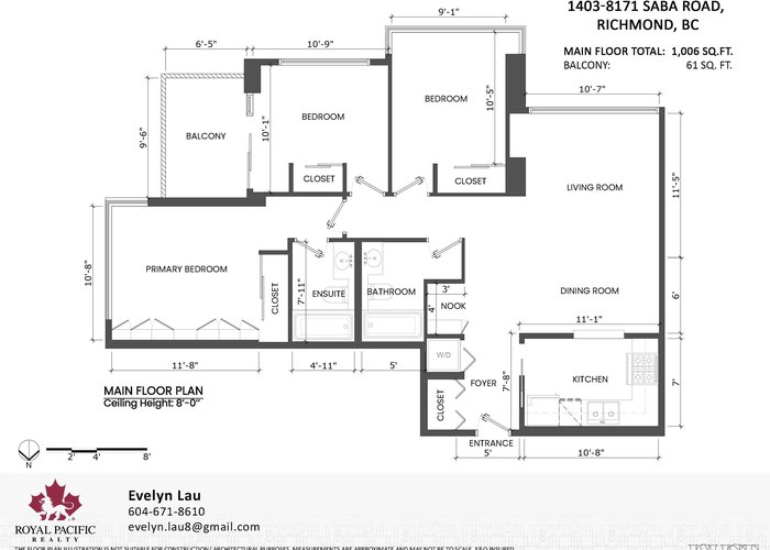 1403 - 8171 Saba Road, Richmond, BC V6Y 4B3 |  Photo 43