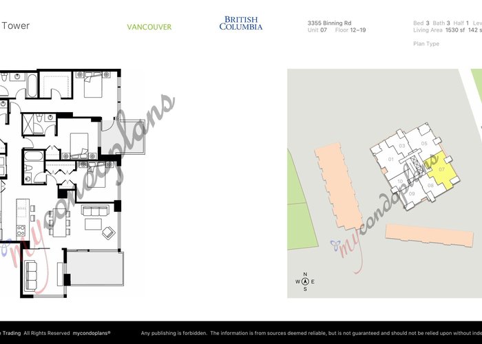 1907 - 3355 Binning Road, Vancouver, BC V6S 0J1 |  Photo 36