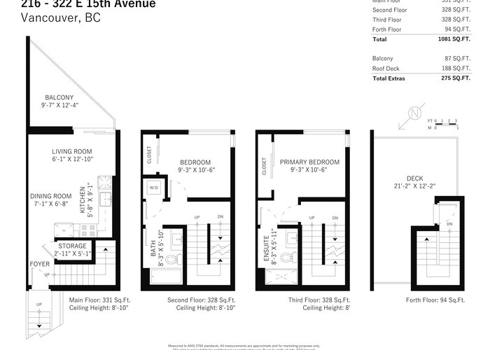 216 - 322 15TH Avenue, Vancouver, BC V5T 0K5 |  Photo 71