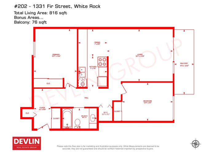 202 - 1331 Fir Street, White Rock, BC V4B 4B3 |  Photo 47
