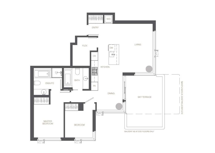 2106 - 1482 Robson Street, Vancouver, BC V6G 1B9 |  Photo 12