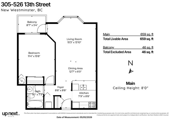 305 - 526 Thirteenth Street, New Westminster, BC V3M 4L9 |  Photo 47