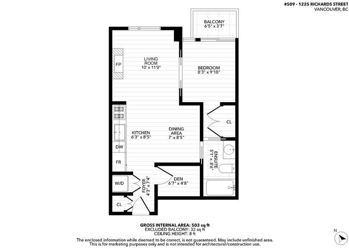 509 - 1225 Richards Street, Vancouver, BC V6B 1E6 |  Photo 75