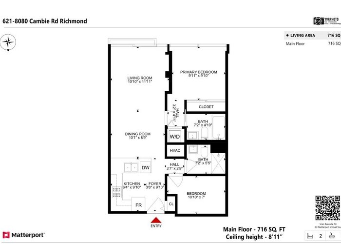 621 - 8080 Cambie Road, Richmond, BC V6X 0C1 |  Photo 31