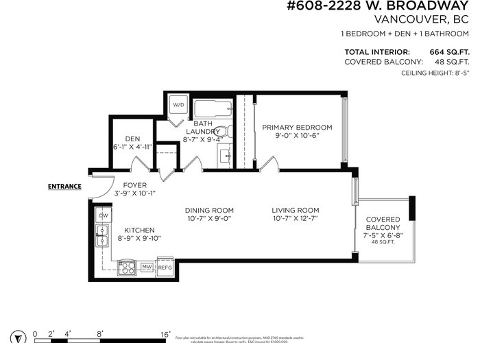 608 - 2228 Broadway, Vancouver, BC V6K 0B1 |  Photo 49