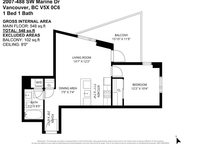 2007 - 488 Marine Drive, Vancouver, BC V5X 0C6 |  Photo 61