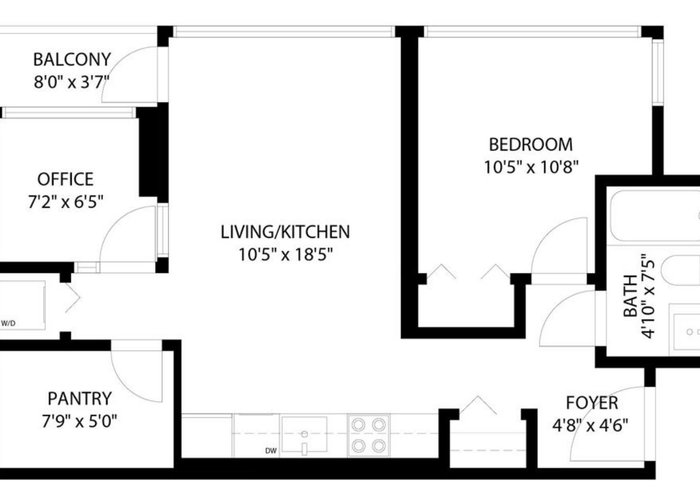 2301 - 161 Georgia Street, Vancouver, BC V6B 0K9 |  Photo 42
