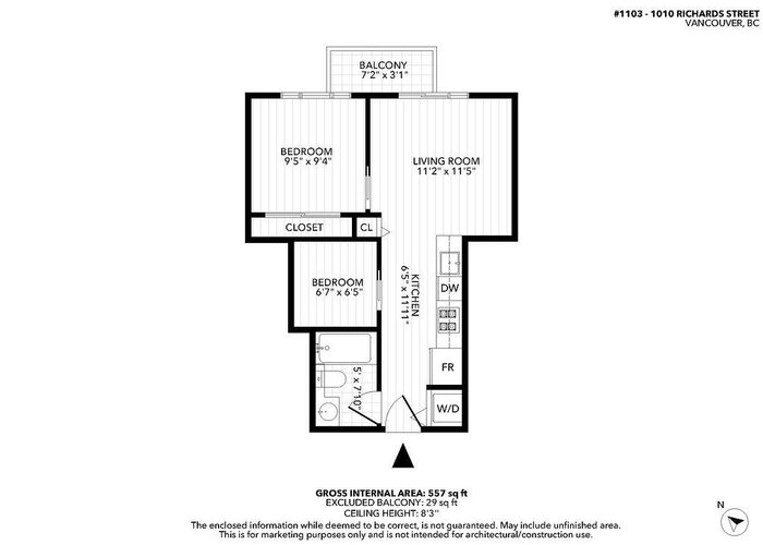1103 - 1010 Richards Street, Vancouver, BC V6B 1G2 |  Photo 75