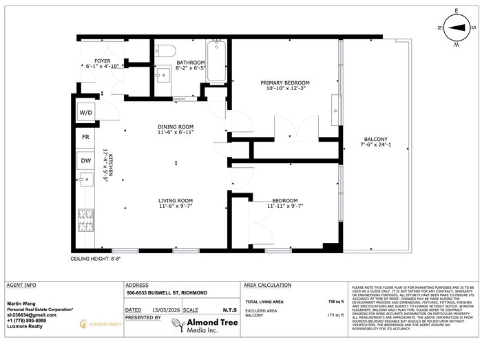 506 - 6533 Buswell Street, Richmond, BC V6Y 0J6 |  Photo 18