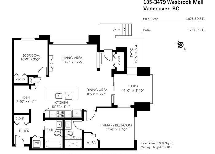 105 - 3479 Wesbrook Mall, Vancouver, BC V6S 0B7 |  Photo 49