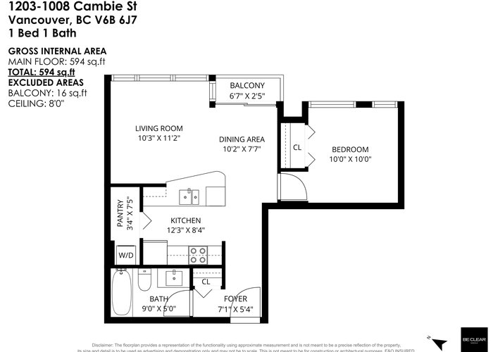 1203 - 1008 Cambie Street, Vancouver, BC V6B 6J7 |  Photo 47