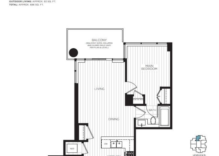1102 - 699 Whiting Way, Coquitlam, BC V3J 0N7 |  Photo 2
