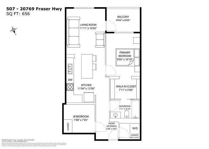 507 - 20769 Fraser Highway, Langley, BC V3A 0S4 |  Photo 47