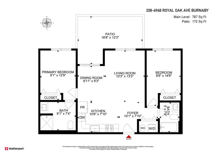 208 - 6968 Royal Oak Avenue, Burnaby, BC V5J 4J2 |  Photo 53