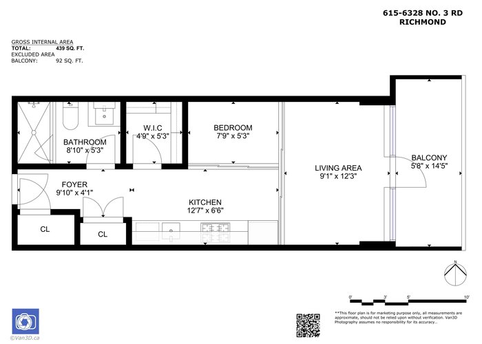 615 - 6328 No. 3 Road, Richmond, BC V6Y 0L6 |  Photo 49