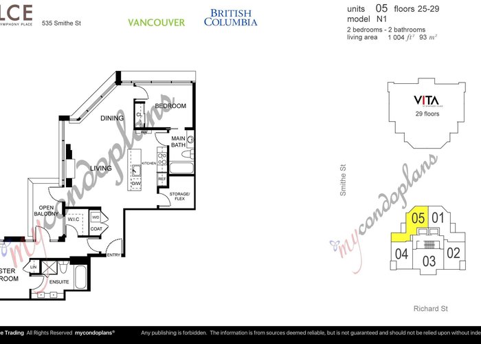 2705 - 535 Smithe Street, Vancouver, BC V6B 0H2 |  Photo 65