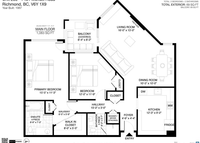 233 - 7451 Moffatt Road, Richmond, BC V6Y 3W3 |  Photo 3