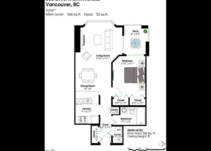 305 - 2195 5TH Avenue, Vancouver, BC V6K 1S1 |  Photo 57