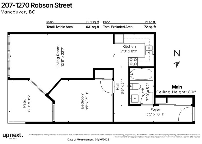 207 - 1270 Robson Street, Vancouver, BC V6E 1C1 |  Photo 69