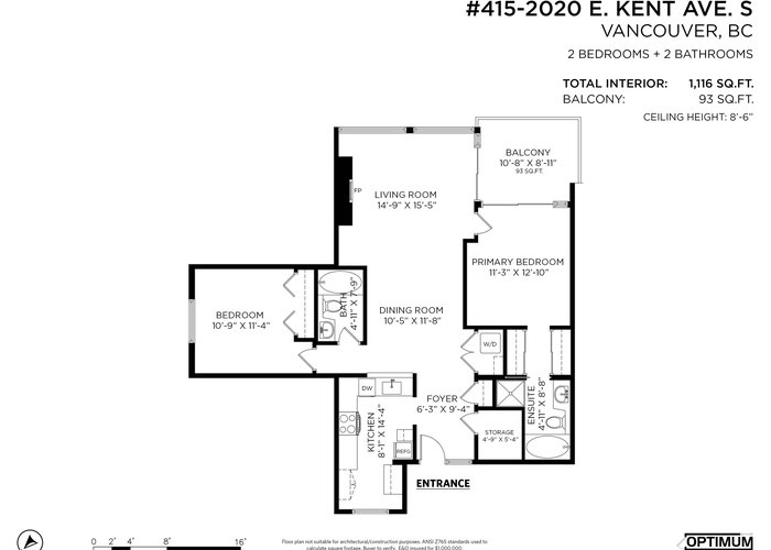 415 - 2020 Kent Avenue South Avenue, Vancouver, BC V5P 4X1 |  Photo 51