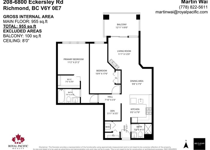 208 - 6800 Eckersley Road, Richmond, BC V6Y 0E7 |  Photo 61