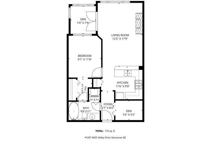 1207 - 4655 Valley Drive, Vancouver, BC V6J 5L6 |  Photo 48
