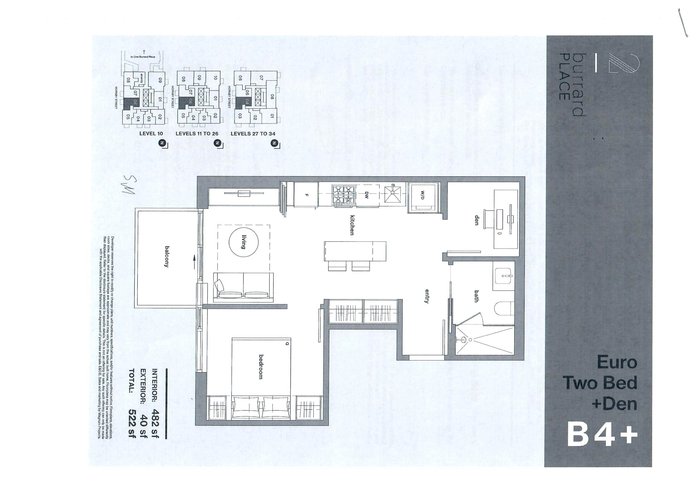 1506 - 1277 Hornby Street, Vancouver, BC V6Z 1W2 |  Photo 12