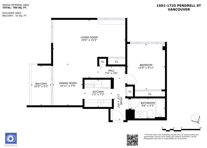 1501 - 1725 Pendrell Street, Vancouver, BC V6G 2X7 |  Photo 59