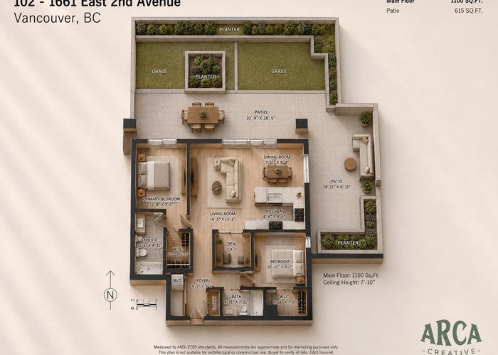 102 - 1661 2ND Avenue, Vancouver, BC V5N 1E1 |  Photo 69