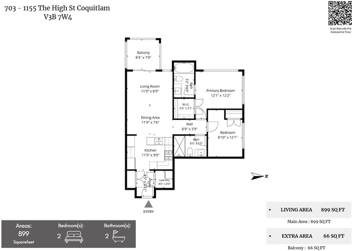 703 - 1155 The High Street, Coquitlam, BC V3B 7W4 |  Photo 61