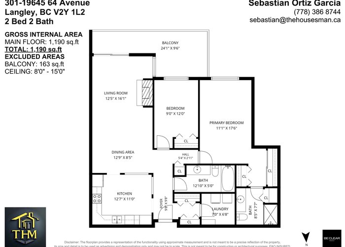 301 - 19645 64 Avenue, Langley, BC V2Y 1L2 |  Photo 22