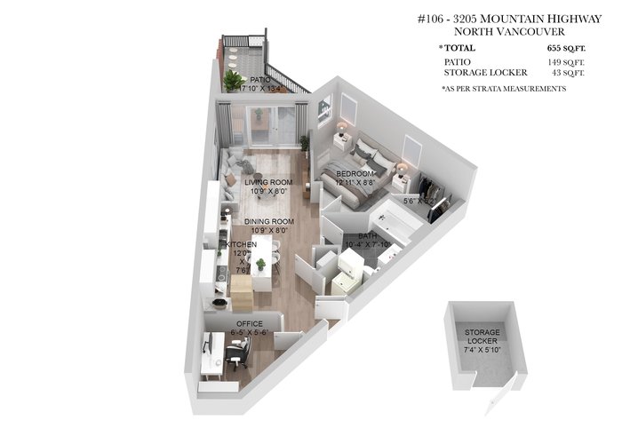 106 - 3205 Mountain Highway, North Vancouver, BC V7K 0A3 |  Photo 48