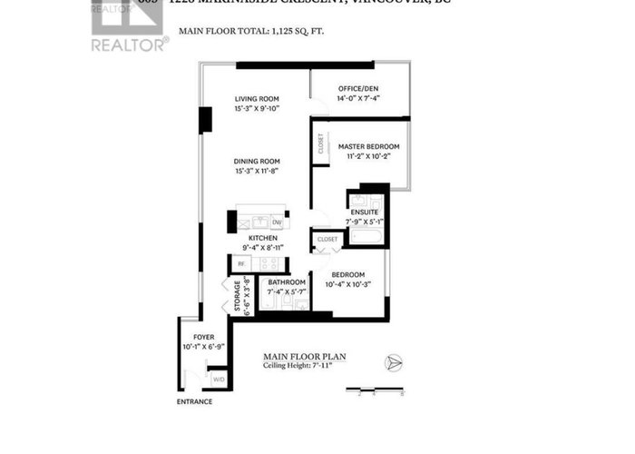 605 - 1228 Marinaside Crescent, Vancouver, BC V6Z 2W4 |  Photo 39
