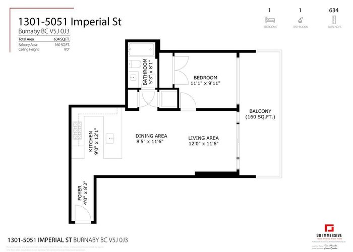 1301 - 5051 Imperial Street, Burnaby, BC V5J 0J3 |  Photo 75