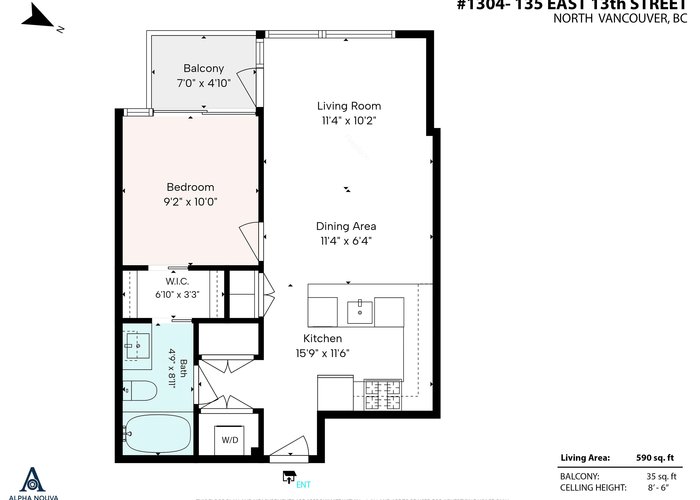 1304 - 135 13TH Street, North Vancouver, BC V7L 0J8 |  Photo 45