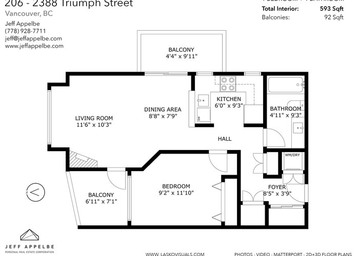 206 - 2388 Triumph Street, Vancouver, BC V5L 1L5 |  Photo 51