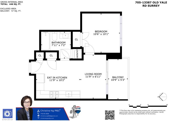 705 - 13387 Old Yale Road, Surrey, BC V3T 0V6 |  Photo 76