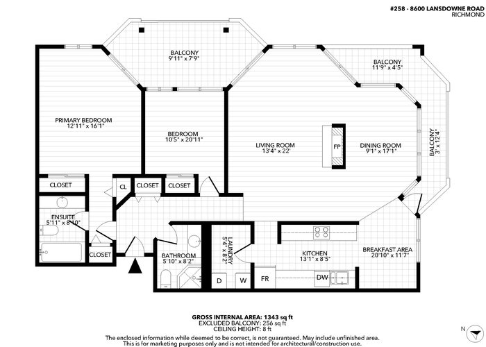 258 - 8600 Lansdowne Road, Richmond, BC V6X 3L6 |  Photo 63